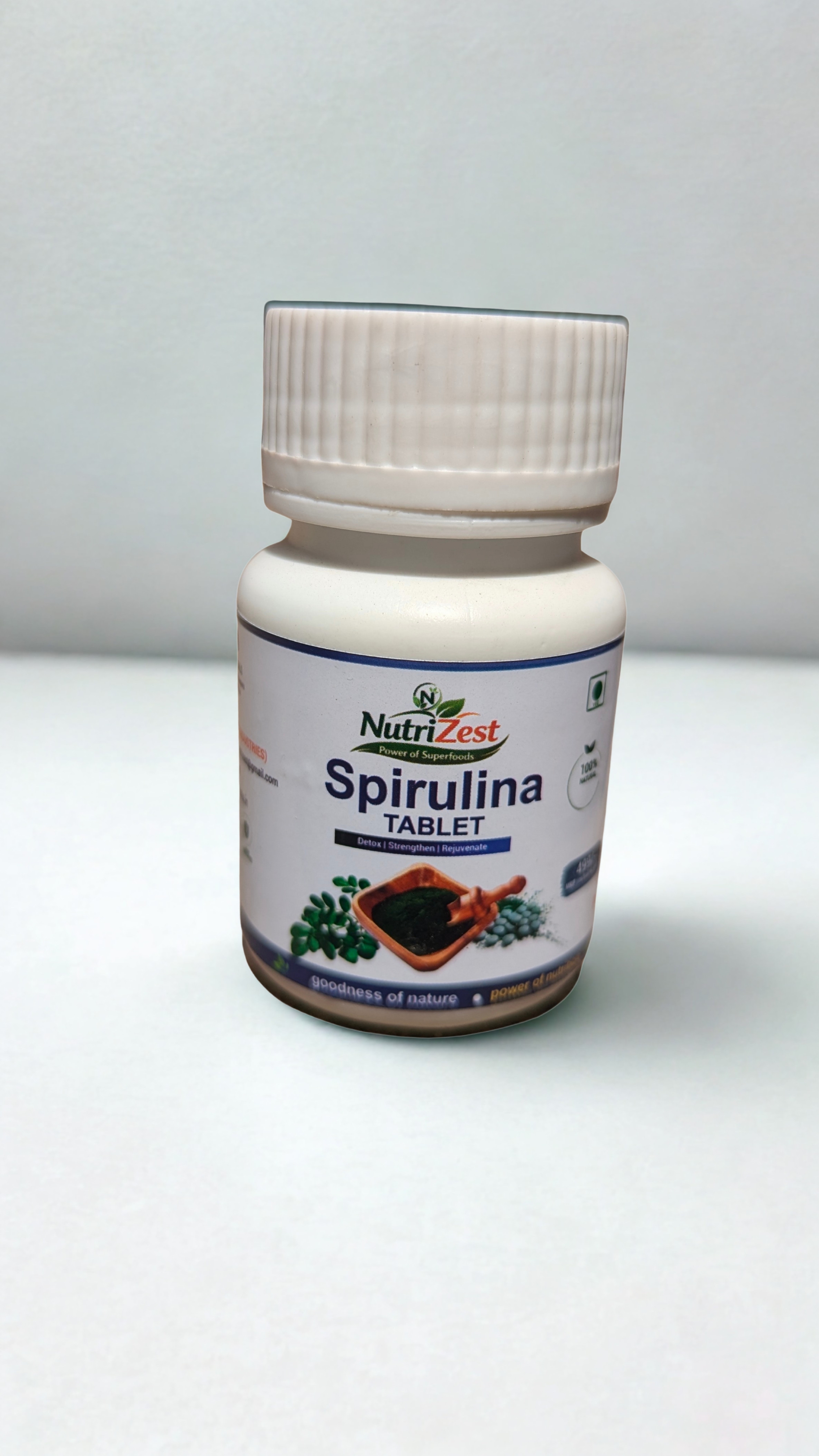 Buy Spirulina Tablets Online at NutriZest